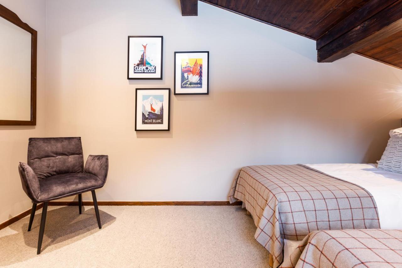 Chalet Les Praz - 280Sqm - Sauna Cinema Fitness - 5 Bedrooms In Heart Of Les Praz - By Cozee Rentals 霞慕尼 外观 照片