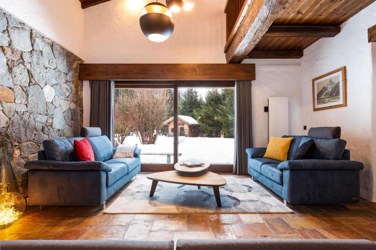 Chalet Les Praz - 280Sqm - Sauna Cinema Fitness - 5 Bedrooms In Heart Of Les Praz - By Cozee Rentals 霞慕尼 外观 照片