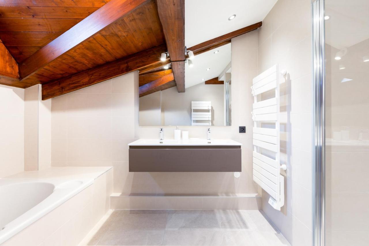 Chalet Les Praz - 280Sqm - Sauna Cinema Fitness - 5 Bedrooms In Heart Of Les Praz - By Cozee Rentals 霞慕尼 外观 照片